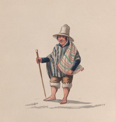 Un homme péruvien, d