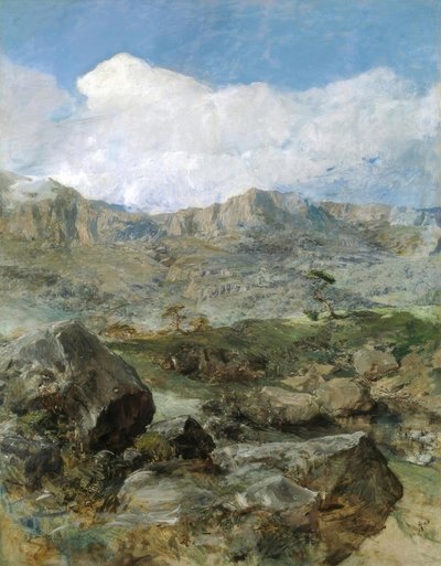 Grand paysage (Aragon) - Francisco Domingo Marqués