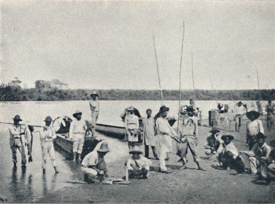 Pêche sur le Rio Grande, 1895 - Francisco Henszler
