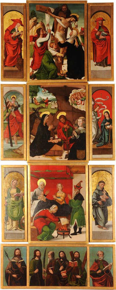 Retable des Saints Anne et Michel l