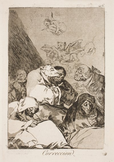 Colère - Francisco de Goya