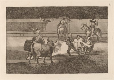 Banderillas de fuego - Francisco de Goya