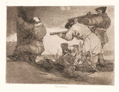 Barbare! (38) - Francisco de Goya