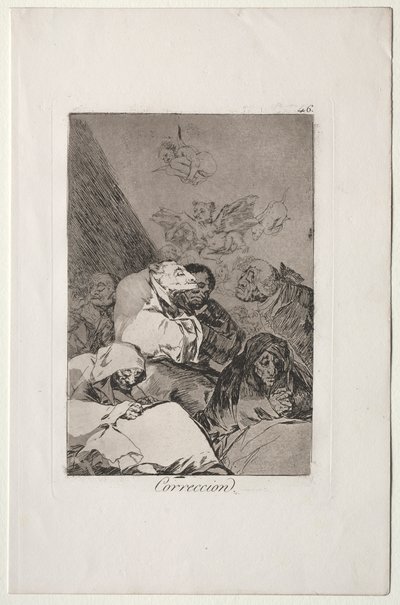 Caprichos : Correction - Francisco de Goya