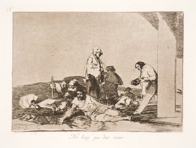 À quoi bon se plaindre (58) - Francisco de Goya