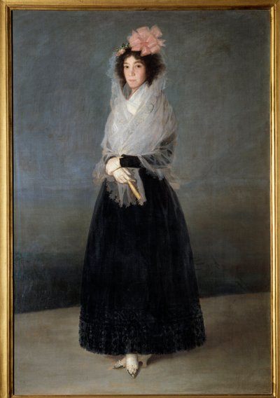 Portrait de la Comtesse Del Carpio, Marquise de la Solana (1757-1795) - Francisco de Goya