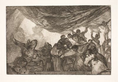 Pure folie (Sans faire appel ni à Dieu ni au Diable) - Francisco de Goya