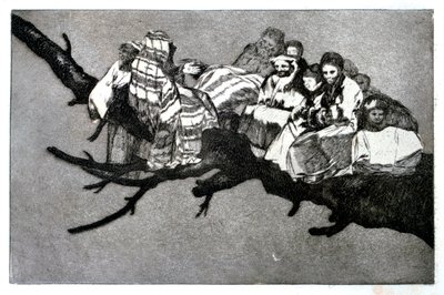 Rêve ridicule, 1819-1823 - Francisco de Goya