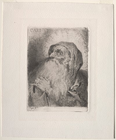 San Francisco de Paula (Caritas) - Francisco de Goya