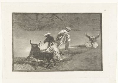 Toreros dans une arène - Francisco de Goya