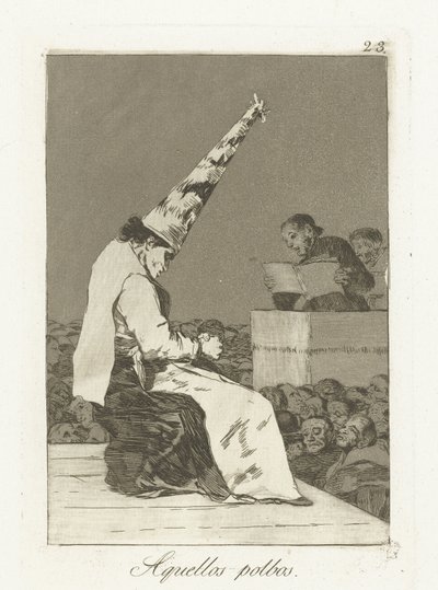Particules de poussière - Francisco de Goya