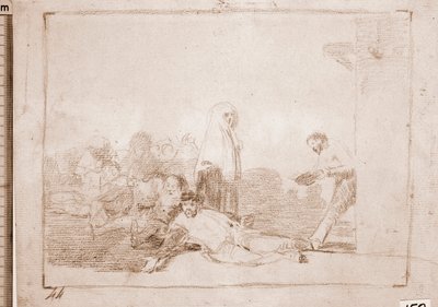 Les Désastres de la guerre : Il est inutile de crier - Francisco de Goya