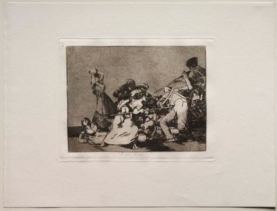 Les horreurs de la guerre : Et ils sont comme des bêtes sauvages - Francisco de Goya
