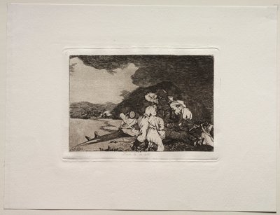 Les horreurs de la guerre : Bien fait pour toi - Francisco de Goya