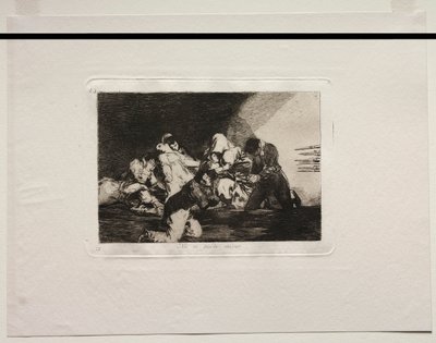 Les horreurs de la guerre : On ne peut pas regarder - Francisco de Goya