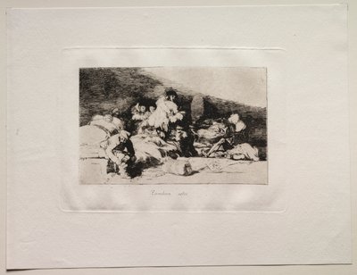 Les horreurs de la guerre : Ceux-ci aussi - Francisco de Goya