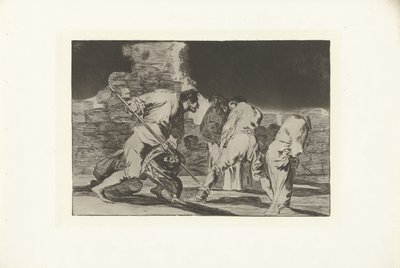 Folie furieuse (Los Disparates, Los Proverbios) - Francisco de Goya