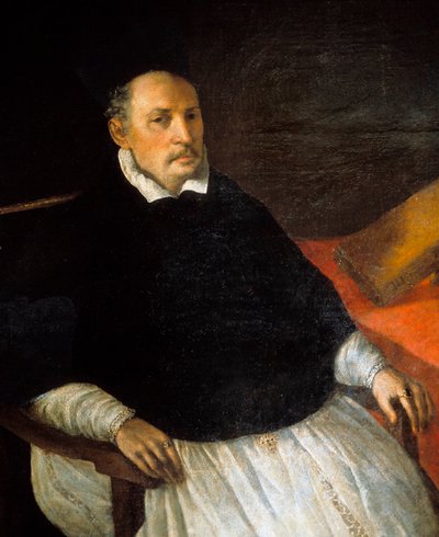 Portrait de Diego Deza (1443-1523), moine dominicain espagnol et inquisiteur - Francisco de Zurbaran