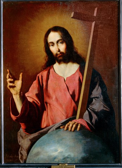 Le Sauveur bénissant 1638 ... (peinture sur toile) - Francisco de Zurbaran