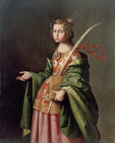 Sainte Elisabeth de Thuringe - Francisco de Zurbaran