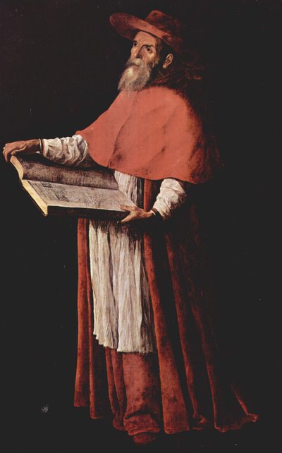 Espagnol : San Jerónimo Saint Jerome - Francisco de Zurbaran