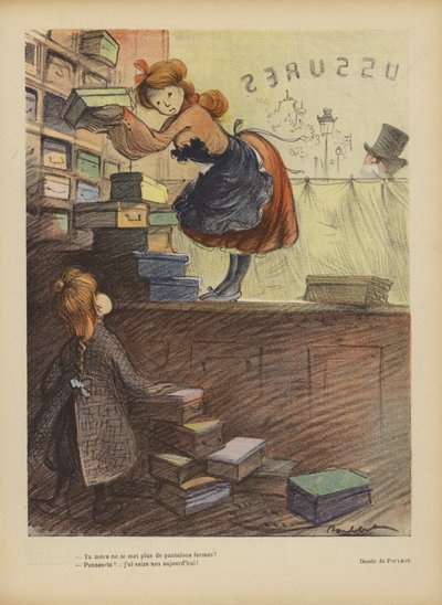 Illustration pour Le Rire - Francisque Poulbot