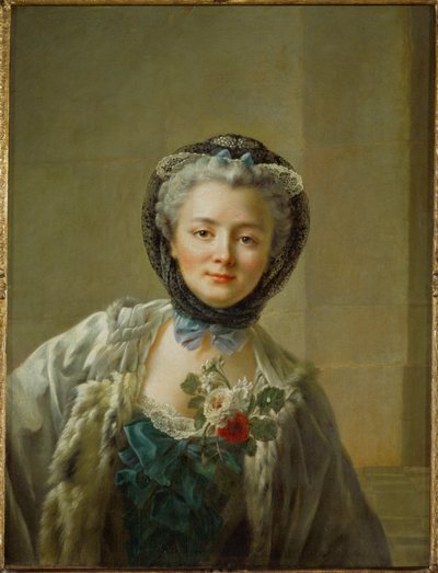 Mme. Drouais, nee Anne-Francoise Dore - Francois-Hubert Drouais