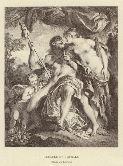 Hercule et Omphale - Francois (after) Boucher