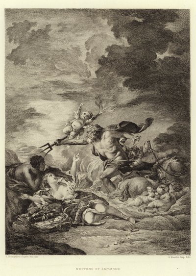 Neptune et Amymone - Francois (after) Boucher