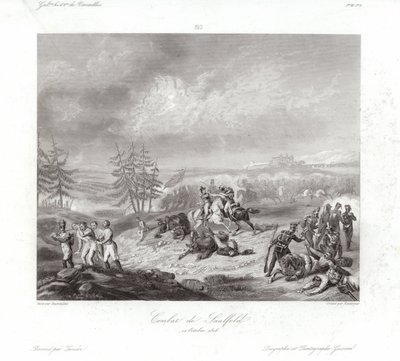 Combat de Saalfeld - Francois Augustin Desmoulins