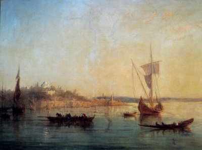 Vue de Constantinople depuis l