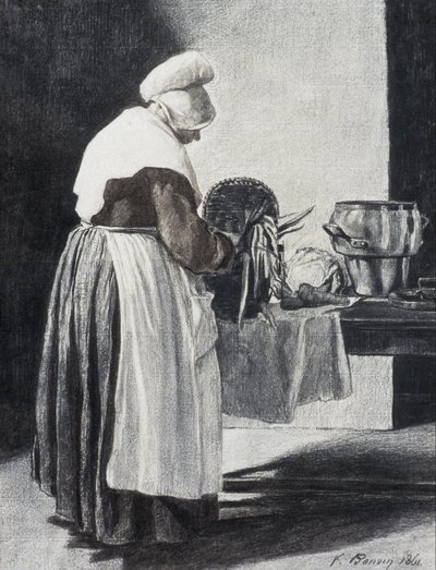 Le cuisinier - François Bonvin