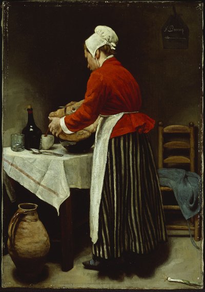 La servante, c.1875 - François Bonvin