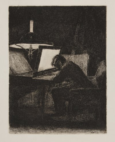 Le Graveur - François Bonvin