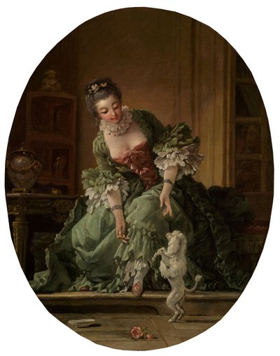 Le petit chien docile - François Boucher