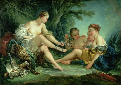 Diane après la chasse - François Boucher