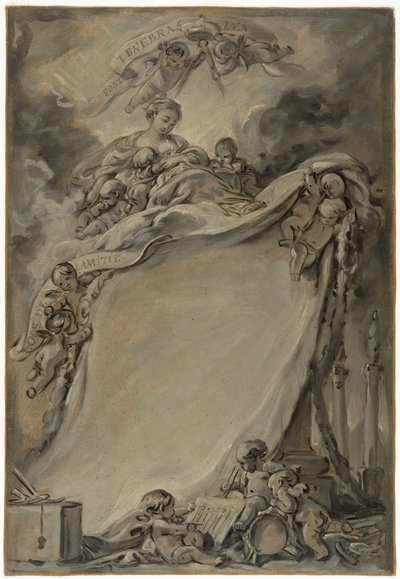 Diplôme des francs-maçons de Bordeaux - François Boucher