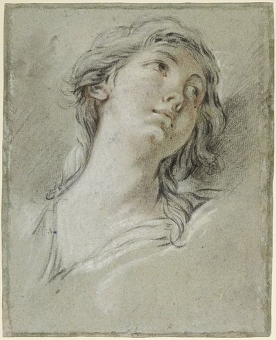Tête de femme - François Boucher