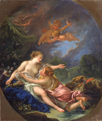 Jupiter et Callisto - François Boucher