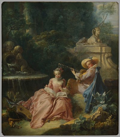 La Leçon de musique - François Boucher