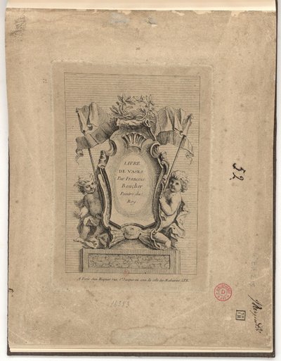 Livre de vases par François Boucher - François Boucher