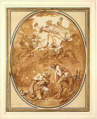 Le baptême du Christ - François Boucher