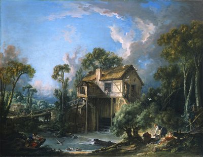 Moulin à Charenton - François Boucher