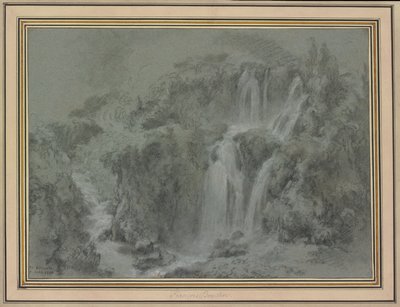 Les cascades de Tivoli - François Boucher