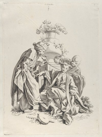 Le toucher, tiré de « Les cinq sens » - François Boucher