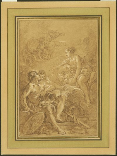Vénus commande à Vulcain de fabriquer des armes pour Énée - François Boucher