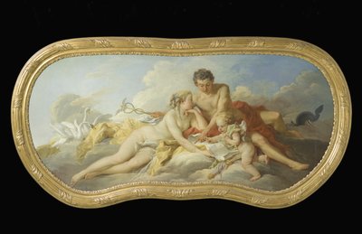 Vénus et Mercure donnent des conseils à Cupidon - François Boucher