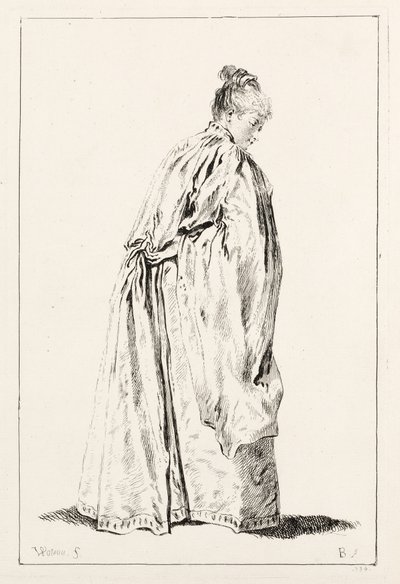 Femme debout - François Boucher