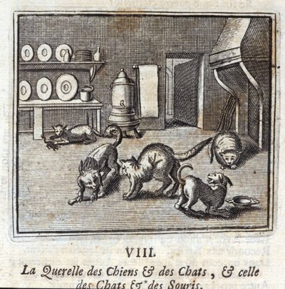 La querelle des chiens et des chats, et celle des chats et des souris - Francois Chauveau