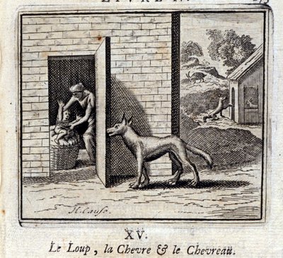 Le Loup, la Chèvre et le Chevreau - Francois Chauveau